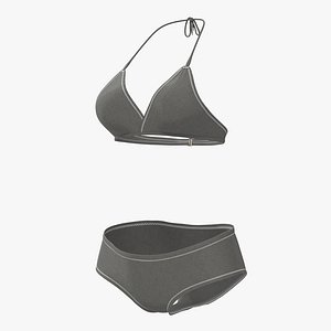 bathing suit 2 gray max