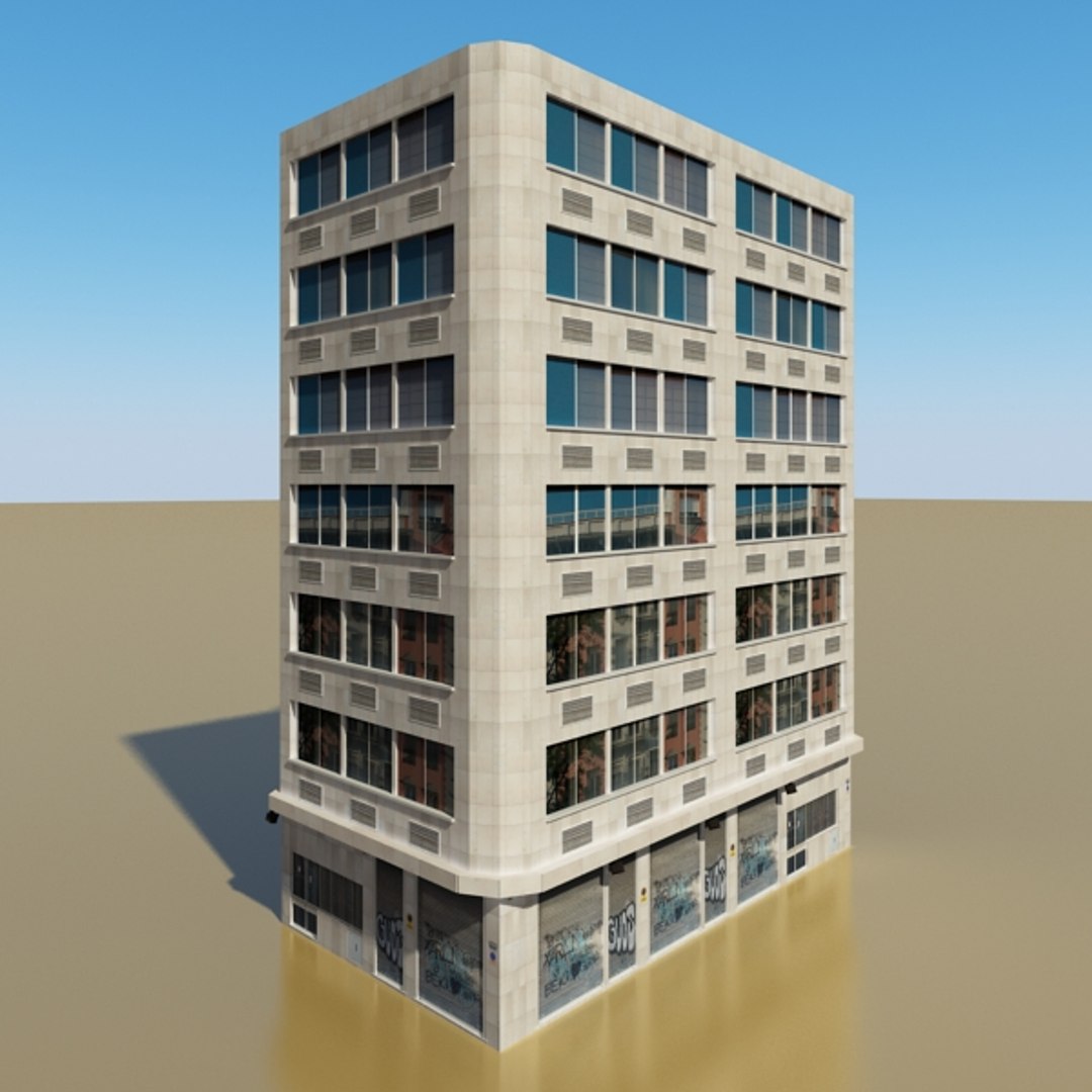 Max Photorealistic Building 10