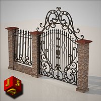 Old ornamental gate - 1
