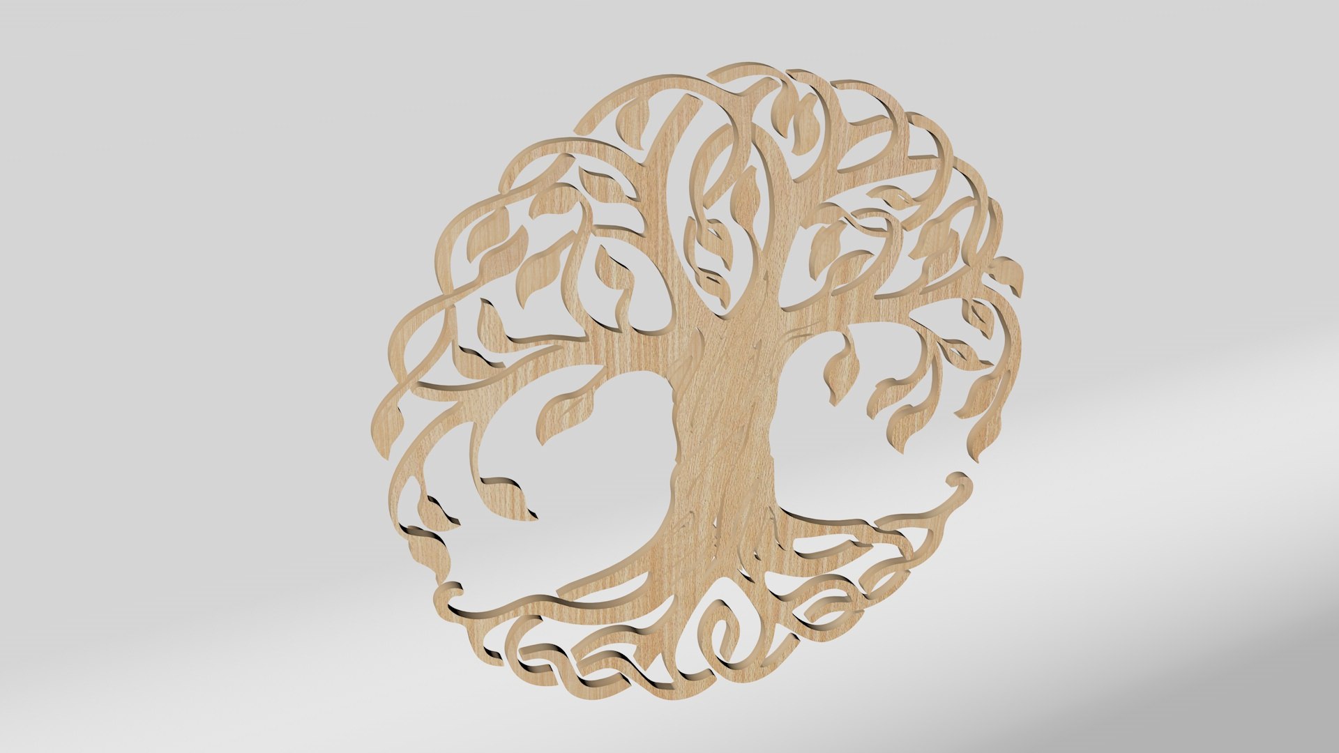 Tree Of Life Symbol 3D Model - TurboSquid 1783771