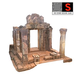 Gate Red Temple  16K