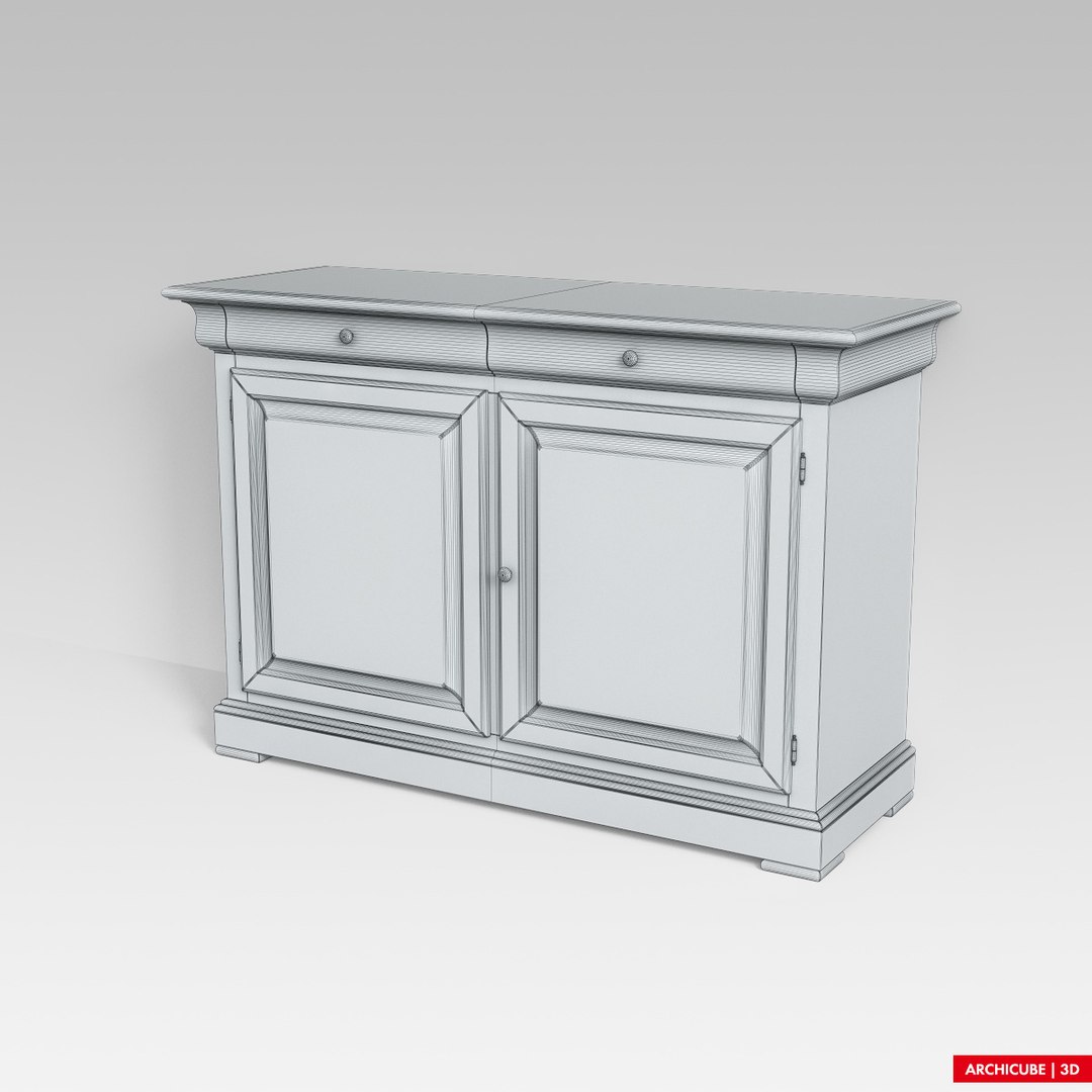 Commode 3d Model