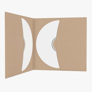 DVD in paper brochure