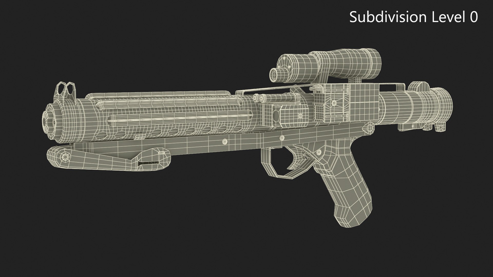 Star Wars Stormtrooper E-11 Blaster 3D model https://p.turbosquid.com/ts-thumb/Ak/FGEqXY/E6/starwarsstormtroopere11blaster3dmodel013/jpg/1725974493/1920x1080/fit_q87/d985b0574bc448bf0ce492faeffe896c33f6e317/starwarsstormtroopere11blaster3dmodel013.jpg