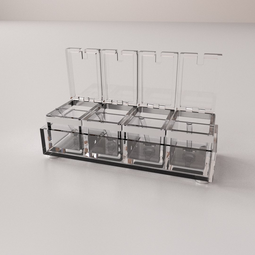 Acrylic spice container model - TurboSquid 1306933