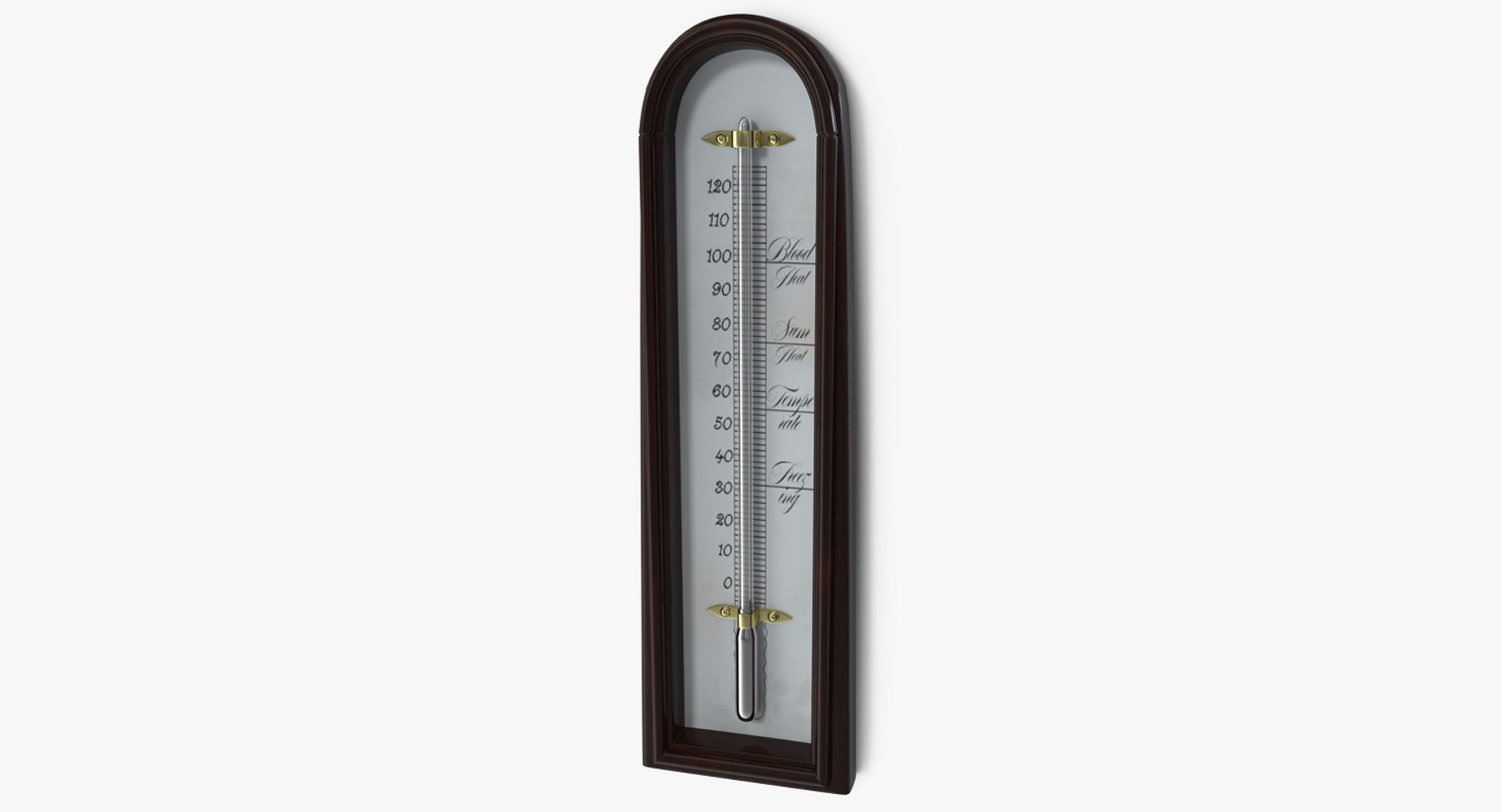 3D Antique Thermometer - TurboSquid 1291413