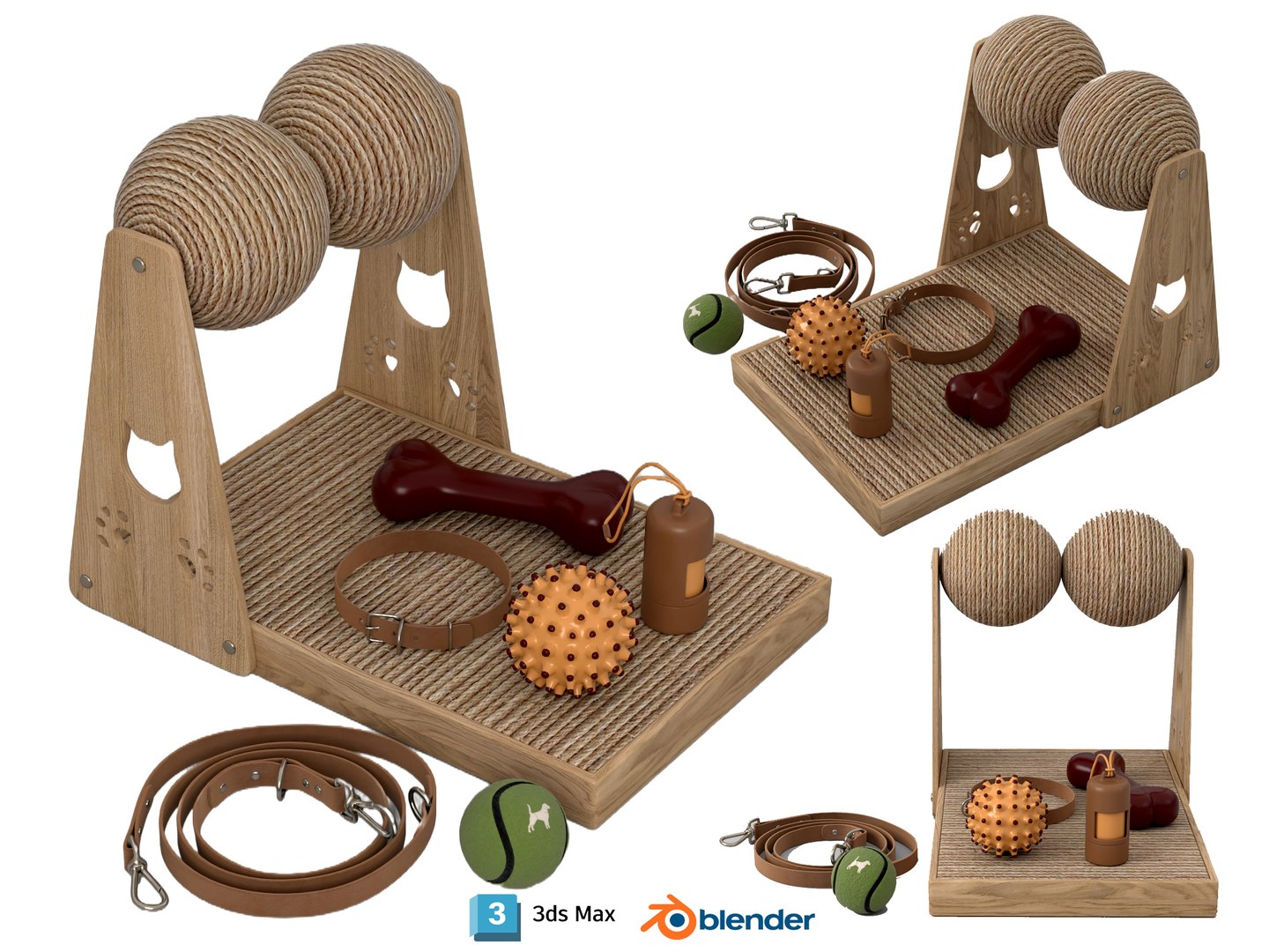 Pet Toys and Accessories Collection with Cat Scratcher low-poly model https://p.turbosquid.com/ts-thumb/Ak/IazqBO/ev/0normal_001/jpg/1781318832/1920x1080/fit_q87/46dc9404ba3f97fd56f00a586218d5c12ffd64a4/0normal_001.jpg