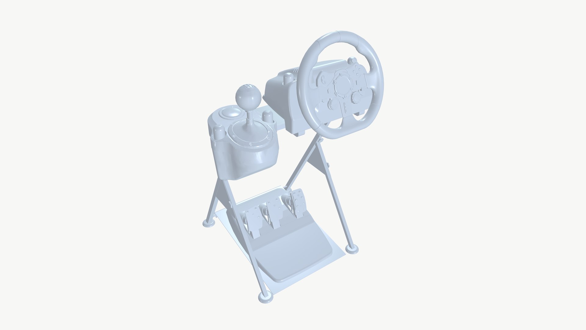 Driving Simulation Set 3D Model - TurboSquid 2270779
