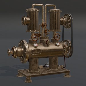 3D Steampunk Machine