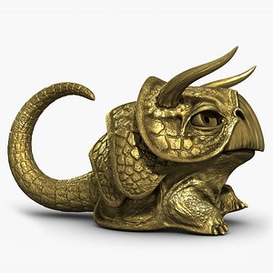 Micro Triceratops (Rigged)