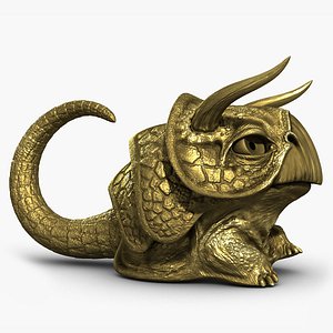 Micro Triceratops (Rigged)
