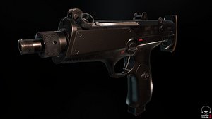 gun 3D model