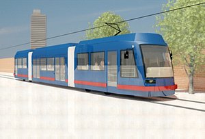 3ds max streetcar cablecar skoda