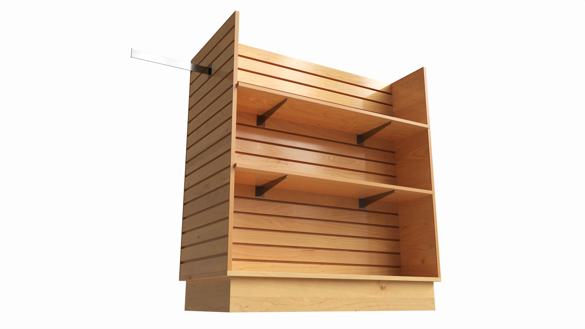 3D Model Store Shelf Rack Merchandiser - TurboSquid 2187995