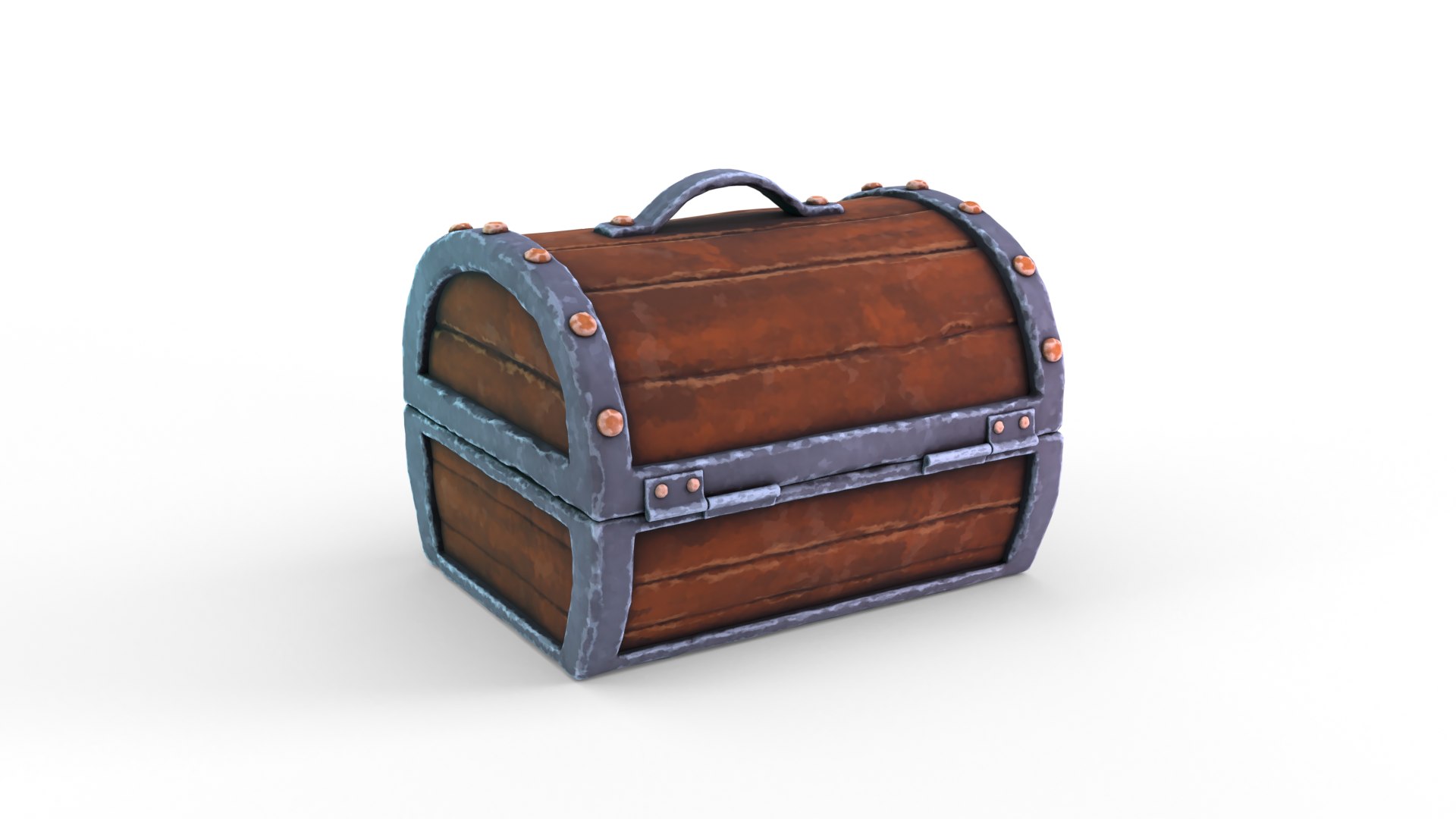 3D Style Chest Low-poly Model - TurboSquid 1765302