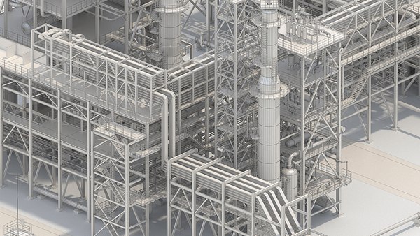 Factory Kitbash 07 3D model - TurboSquid 1888183