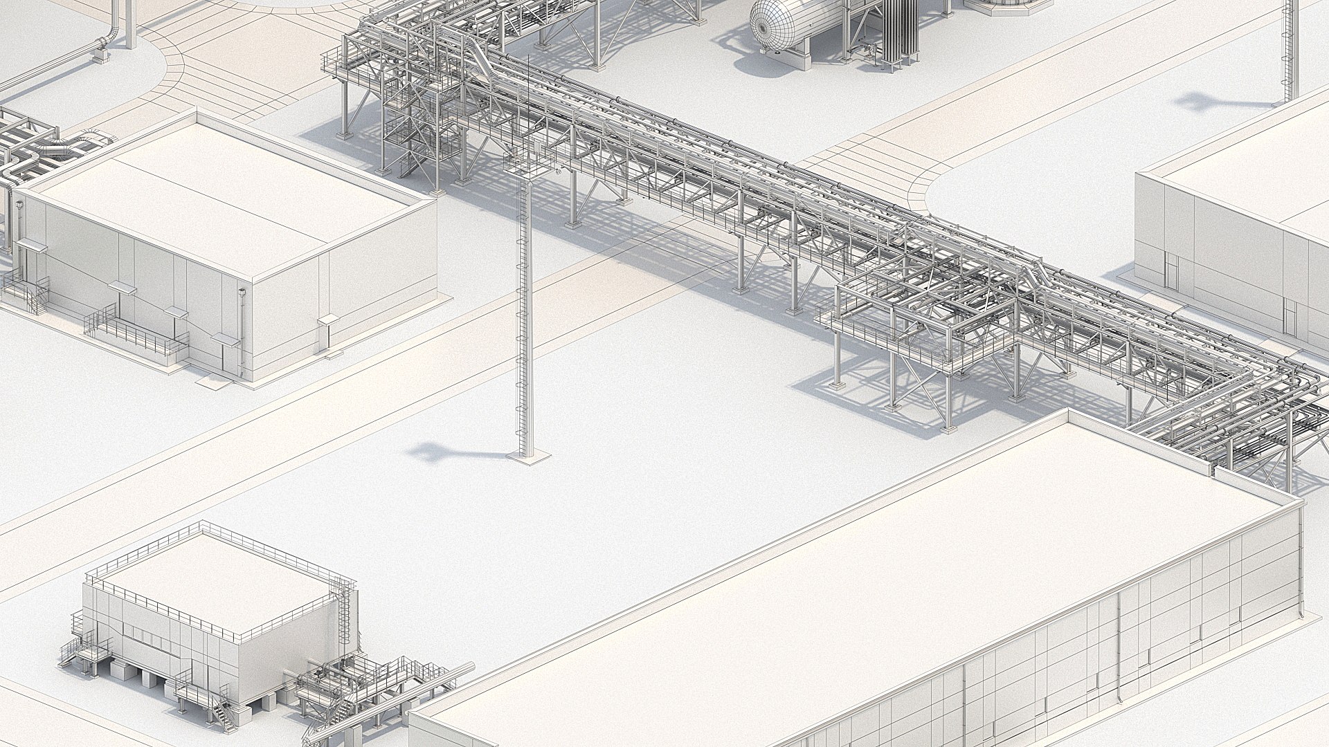 Factory Kitbash 07 3D model - TurboSquid 1888183