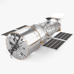 hubble space telescope 3D model