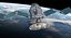 sci-fi satellite 3D model