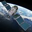 sci-fi satellite 3D model