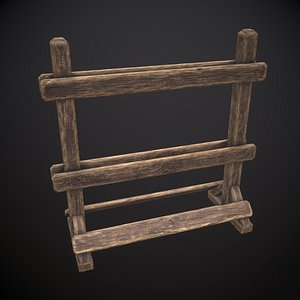 weapon rack 3D model