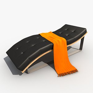 Leather Chaise Lounge