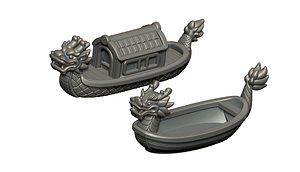 Chinese dragon boat