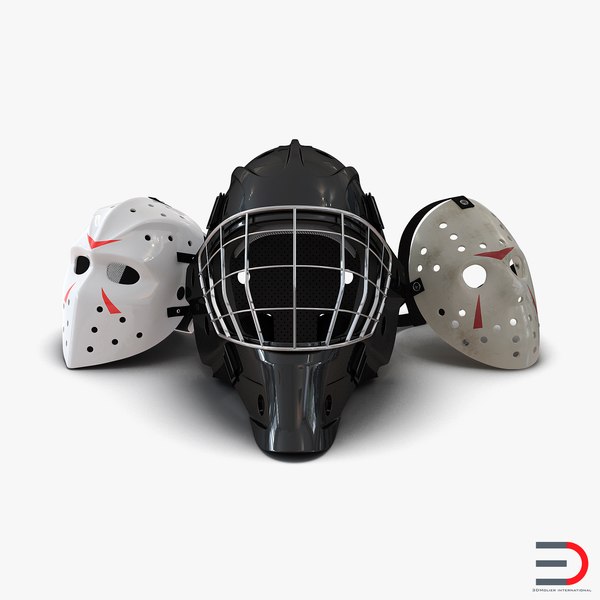 3d hockey masks 2 model