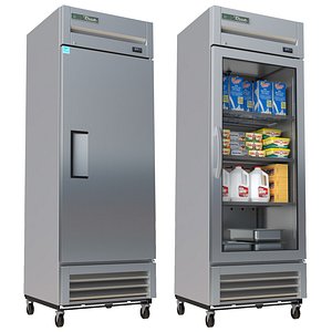 REFRIGERATOR AND FREEZER REACH-IN TRUE T-19-HC