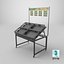 Fruit Display Rack with Price Tags