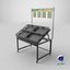 Fruit Display Rack with Price Tags