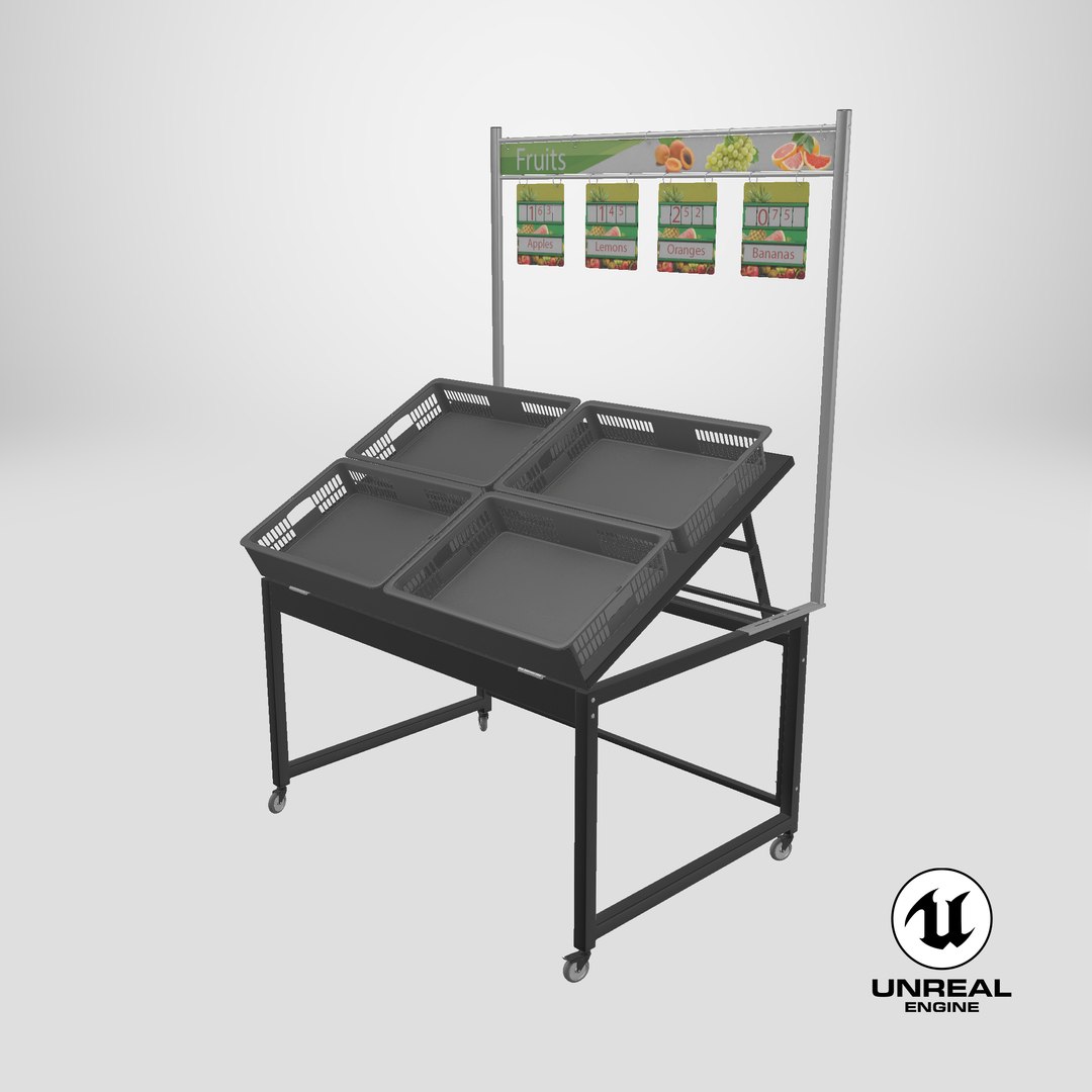Fruit Display Rack with Price Tags model https://p.turbosquid.com/ts-thumb/Ak/n9dqQ5/vc/stemcell_unreal_render/png/1715243491/1920x1080/fit_q87/c8641e828e7bbfb6ad02b69d90bbe9935d1ab86d/stemcell_unreal_render.jpg