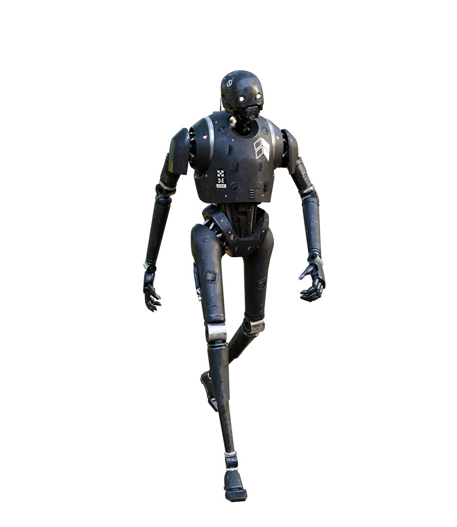 3D Model Science Fiction-style Humanoid Robot - TurboSquid 2482723