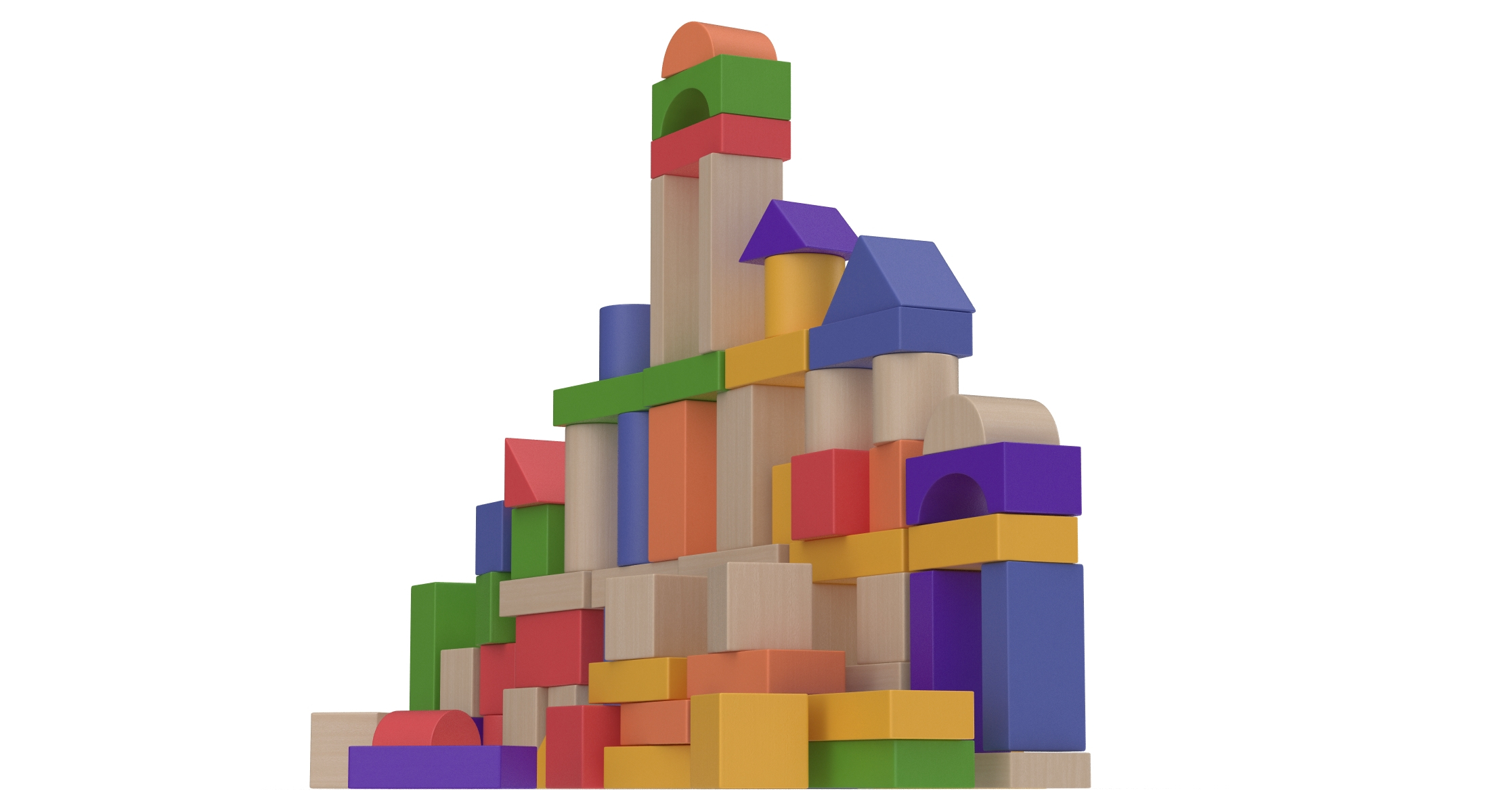 3D baby building blocks - TurboSquid 1222801