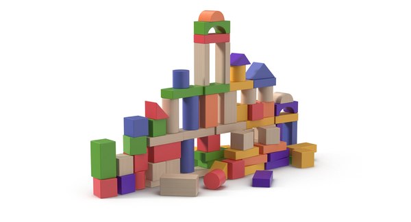 3D baby building blocks - TurboSquid 1222801