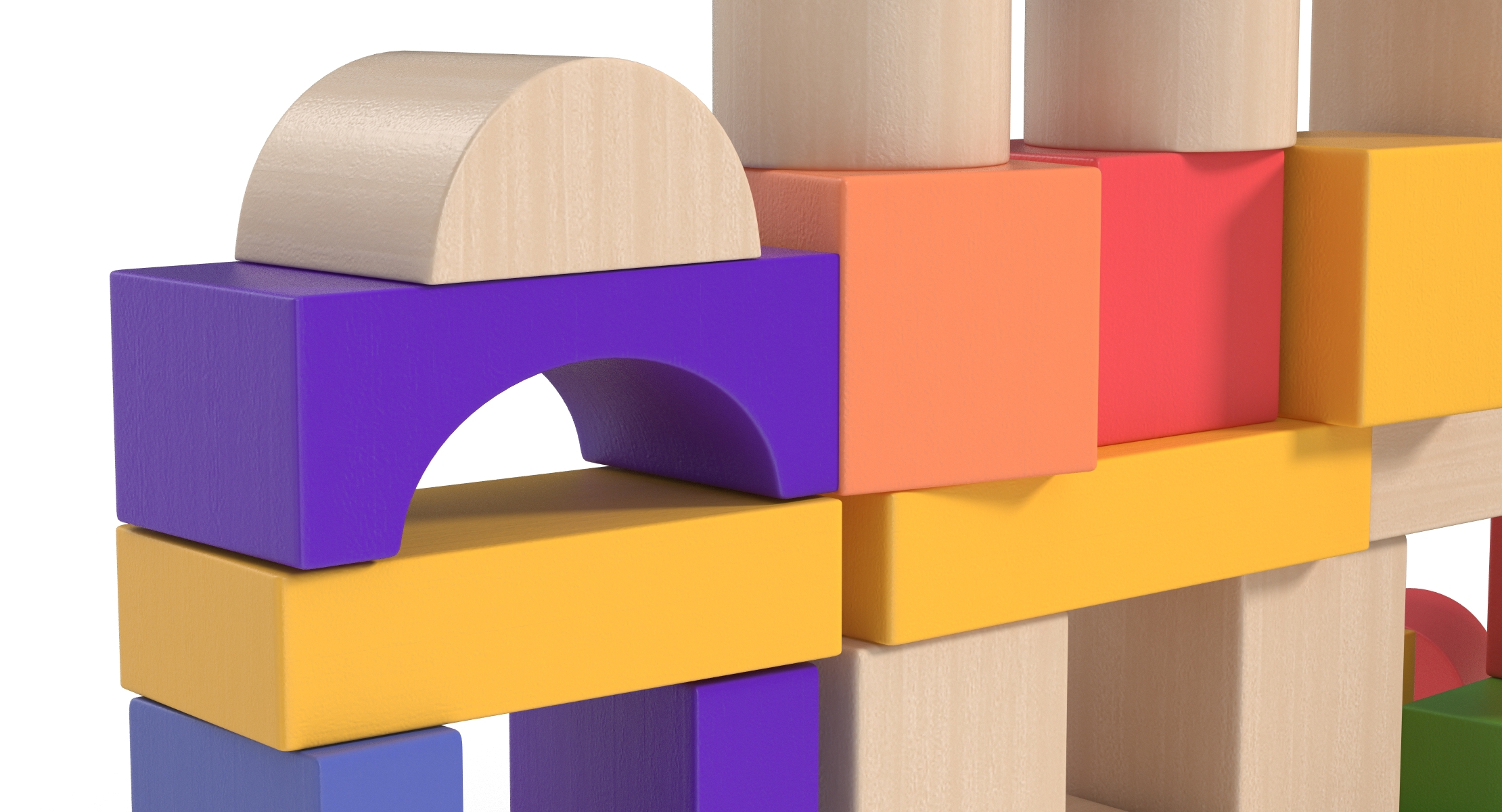 3D baby building blocks TurboSquid 1222801