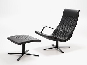 DS-51/26 Armchair, DS-51/05 Footstool