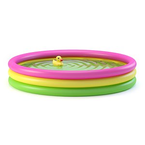 pool inflatable 3d model