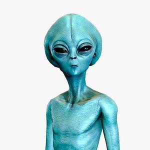 Alien Gray Game Character