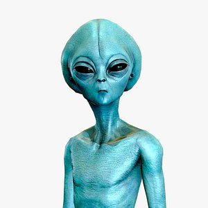 Alien Gray Game Character