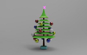 Cute Christmas tree