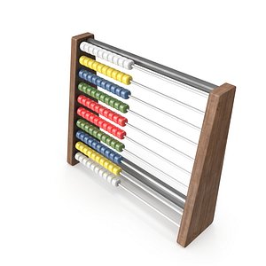 3D model abacus