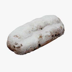 christmas stollen 3D model