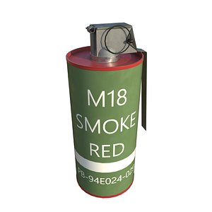m18 smoke grenade 3d 3ds
