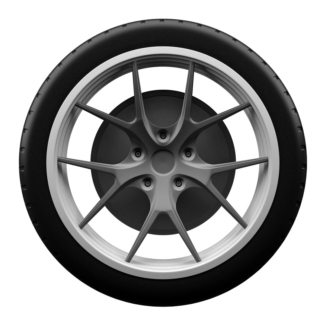 Sports Car Wheels 3D Model - TurboSquid 1371697