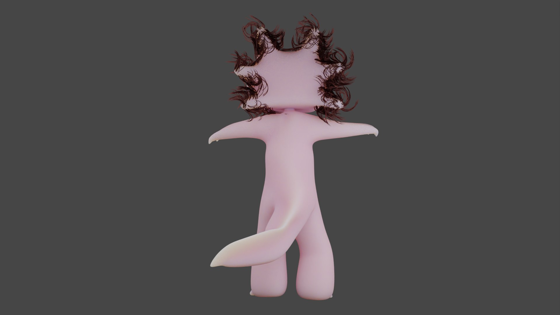 3d Humanoid Axolotl Model Turbosquid 1981378