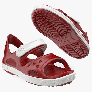 Summer Children Sandals 3D Model