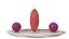 Modern Decorative Candle Set with Tray