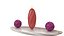 Modern Decorative Candle Set with Tray