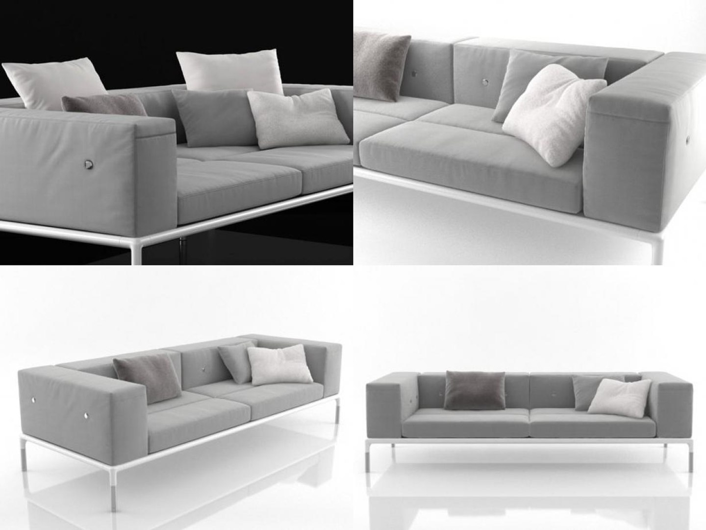 Springtime Sofa B Model - TurboSquid 1176451